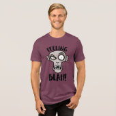 Gefühl Blah Nosferatu Vampire Tri-Blend Shirt (Vorderseite voll)