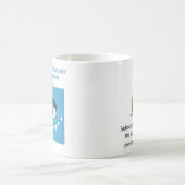 Gefühl Blau, Kaffee Tasse (Mittel)