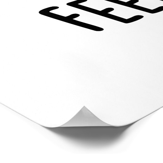 Gefühl Brew Funny Sad Coffee Pub Poster (Ecke)