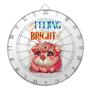Gefühl Bright Dartscheibe