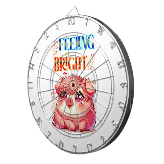 Gefühl Bright Dartscheibe (Vorderseite rechts)