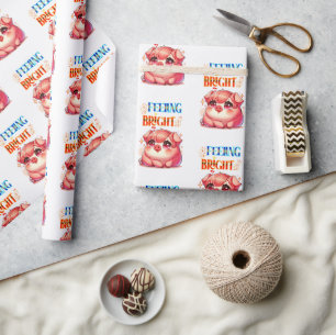 Gefühl Bright Geschenkpapier