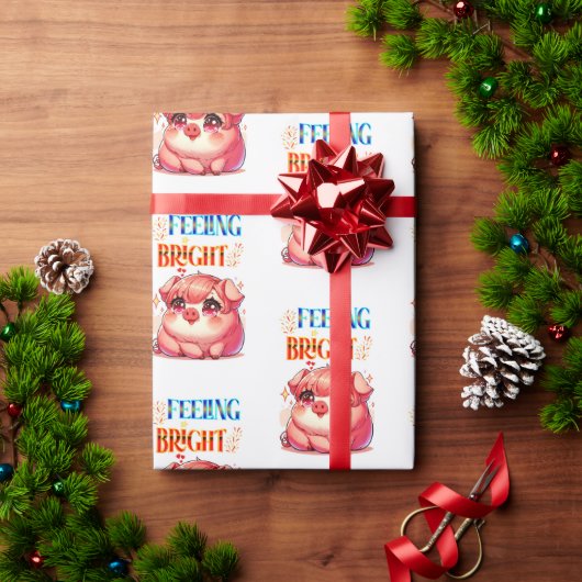 Gefühl Bright Geschenkpapier (Feiertagsgeschenk)