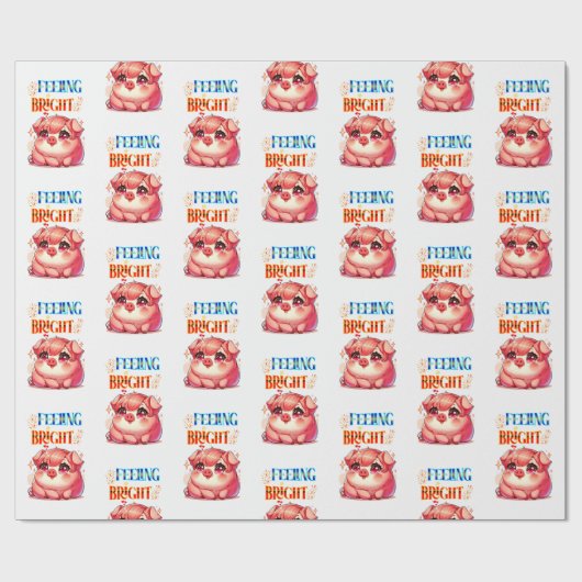 Gefühl Bright Geschenkpapier (Flach)