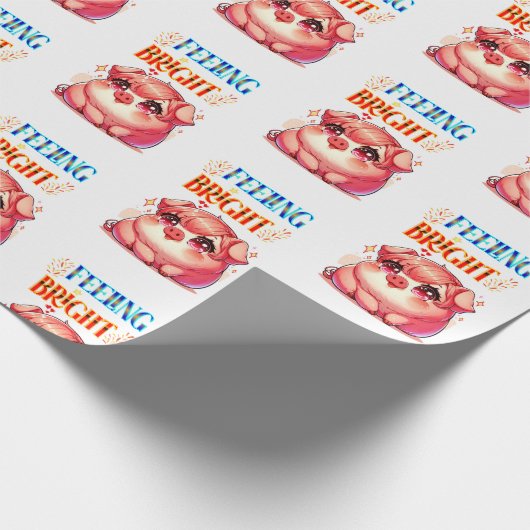 Gefühl Bright Geschenkpapier (Ecke)