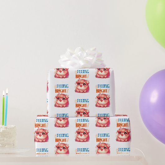 Gefühl Bright Geschenkpapier (Partygeschenke)