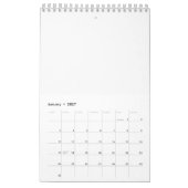 Gefühl Bright Kalender (Jan 2027)