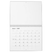 Gefühl Bright Kalender (Mär 2027)