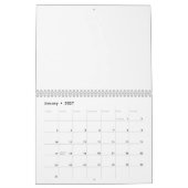 Gefühl Bright Kalender (Jan 2027)