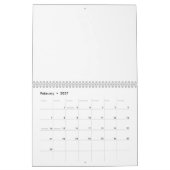 Gefühl Bright Kalender (Feb 2027)