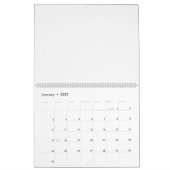 Gefühl Bright Kalender (Jan 2027)