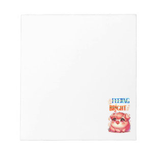 Gefühl Bright Notizblock