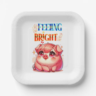 Gefühl Bright Pappteller