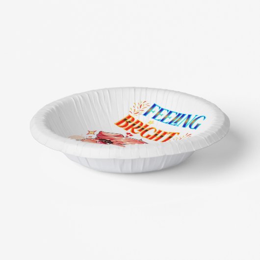 Gefühl Bright Pappteller (Gewinkelt)