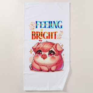 Gefühl Bright Strandtuch