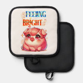 Gefühl Bright Topflappen (Vorderseite/Rückseite)