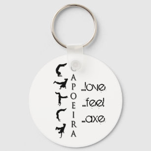 Gefühl capoeira schlüsselanhänger