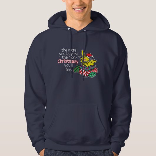 Gefühl Christmasy Hoodie (Vorderseite)