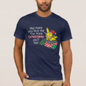 Gefühl Christmasy T-Shirt (Vorderseite)