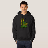 Gefühl Corny Corn Pun Hoodie (Vorne ganz)