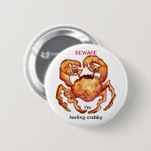 Gefühl Crabby Button (Vorne & Hinten)