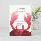 Gefühl Crabby Einladung (Stehend Vorderseite)