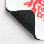 Gefühl Crabby Grumpy Crab Logo Cartoon Mousepad (Ecke)