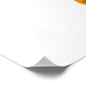 Gefühl Crabby, Orangenkrabbe Poster (Ecke)