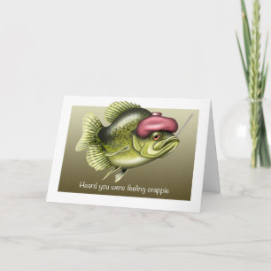Gefühl Crappy Get Well Card Karte