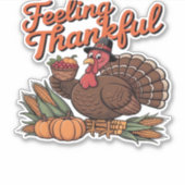 Gefühl dankbar Classic T - Shirt Aufkleber (Vorderseite)