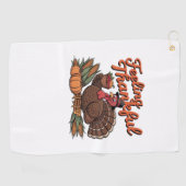 Gefühl dankbar Classic T - Shirt Golfhandtuch (Horizontal)