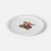 Gefühl dankbar Classic T - Shirt Pappteller (Schrägansicht)