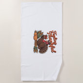 Gefühl dankbar Classic T - Shirt Strandtuch (Vorderseite)