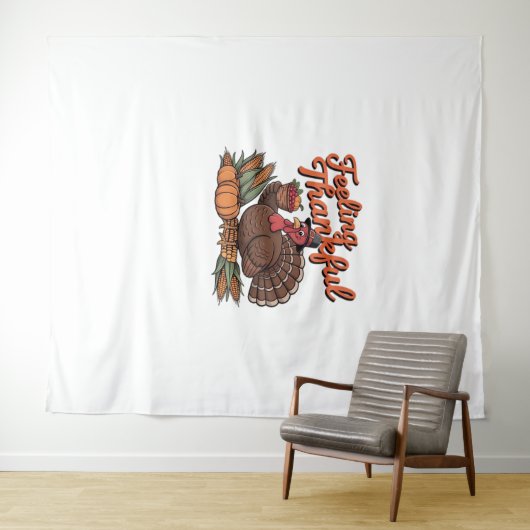 Gefühl dankbar Classic T - Shirt Wandteppich (Beispiel (Horizontal))