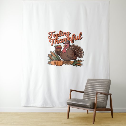 Gefühl dankbar Classic T - Shirt Wandteppich (Beispiel)