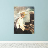 GEFÜHL DER SOUNDS LEINWANDDRUCK (Insitu (Holzboden))