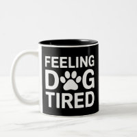 Gefühl Dog müde