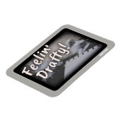 Gefühl Drafty Cheeky Author Process Spaß Magnet (Linke Seite)