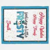 Gefühl ein wenig eiskalt anpassen fleecedecke (Vorderseite (Horizontal))