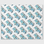 Gefühl ein wenig eiskalt anpassen geschenkpapier (Flach)