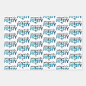 Gefühl ein wenig eiskalt anpassen geschenkpapier set (Vorderseite 2)