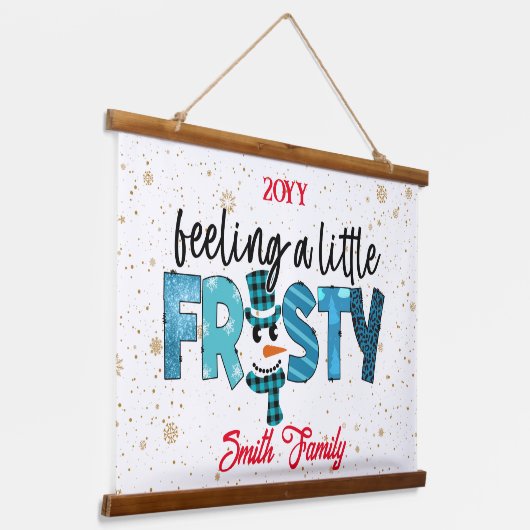 Gefühl ein wenig eiskalt anpassen wandteppich mit holzrahmen (Gewinkelt)