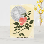 Gefühl einer Blume Karte (Gelbe Blume)