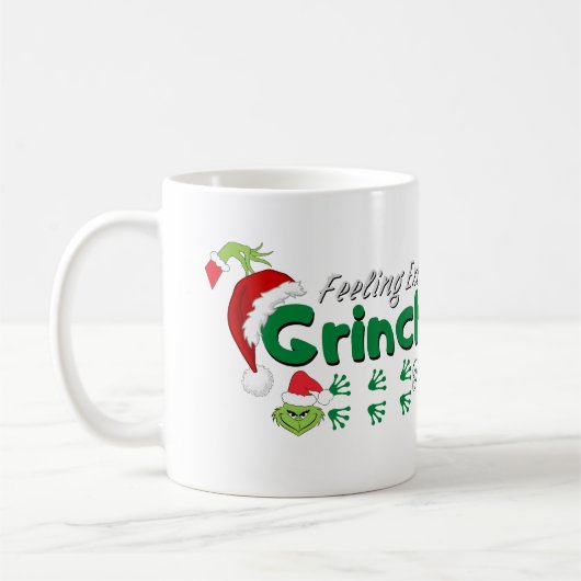 Gefühl Extra Grinchy heute Kaffeetasse (Links)