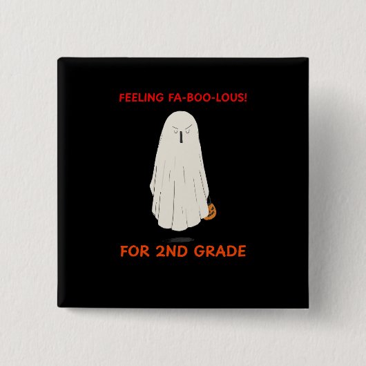 Gefühl Faboolous Button (Vorderseite)