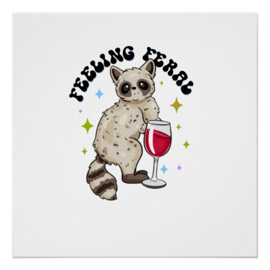 Gefühl Feral Poster (Vorderseite)