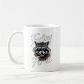 Gefühl Feral Racoon Kaffeetasse (Links)