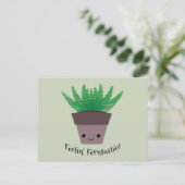 Gefühl Ferntastic Fern Postkarte (Stehend Vorderseite)