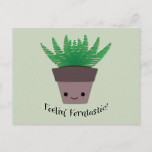 Gefühl Ferntastic Fern Postkarte