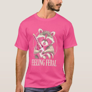Gefühl Ferro Raccoon Funny Raccoon Männer Frauen T-Shirt